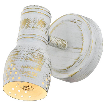 Lussole LGO Металл Белый /  Металл Светильник настенный E14 GRLSP-8055