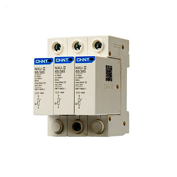 CHINT Ограничитель имп. перенапр. NXU-IIG/F 3P In=25kA Uc=440B Im=65kA (R)