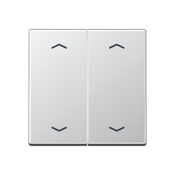 JUNG Клавиши для сдвоенной кнопки BCU, алюминий A595MPAL