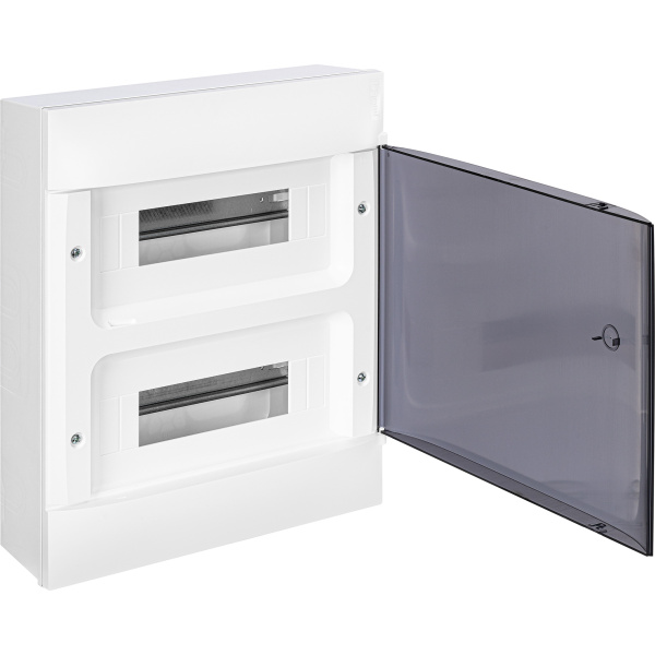 Купить Legrand Practibox S Пластиковый щиток Навесной 2X12 Дымчатая дверь 135612