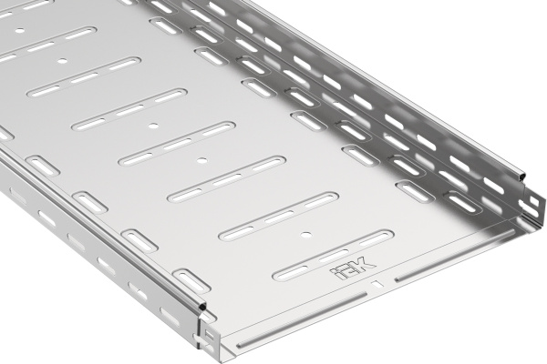 IEK ESCA Лоток крашенный перфорированный 50х300х3000 IEK ESCA Лоток крашенный перфорированный 50х300х3000