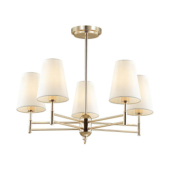 Lumion 4436/5C LN20 043 золотой, белый Люстра потолочная E14 5*40W 220V DORIS