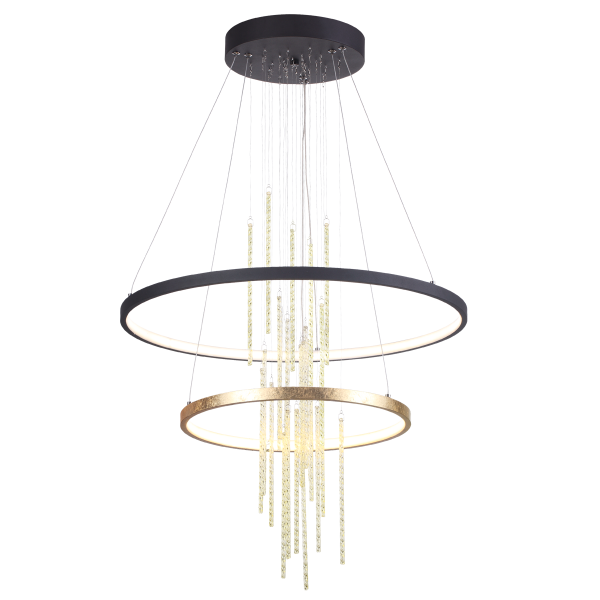 Купить Odeon Light 3901/63L ODL20 23 золотистый/стекло/металл Подвесной светильник LED 4000K 63W 220V MONICA