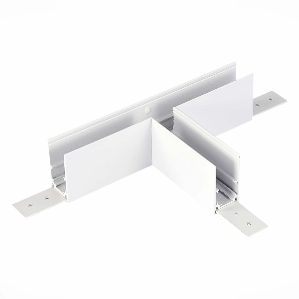 ST LUCE ST007.579.00 Коннектор T-образный для подвесногонакладного магнитного  шинопровода Белый