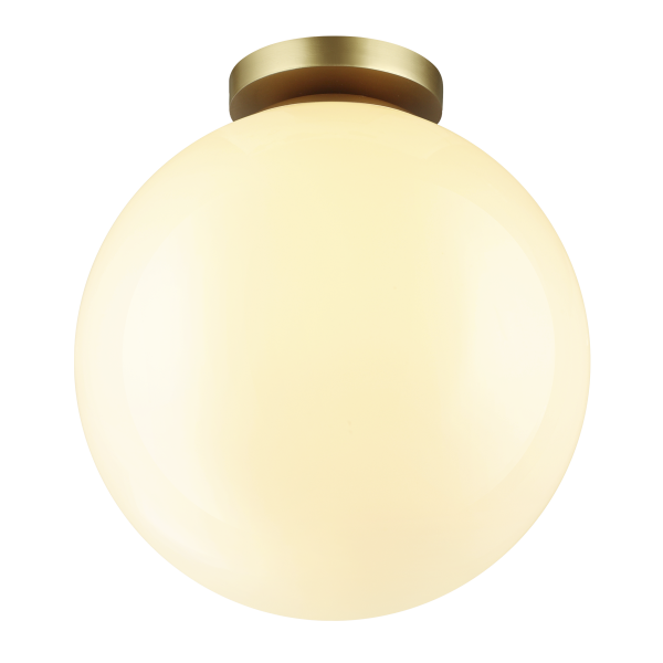 Odeon Light BOSCO HIGHTECH ODL21 101 Светильник потолочный золотистый/металл/белый/акрил  IP44 E27 LED 12W 4249/1C Купить Odeon Light BOSCO HIGHTECH ODL21 101 Светильник потолочный золотистый/металл/белый/акрил  IP44 E27 LED 12W 4249/1C