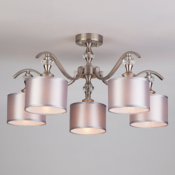 Eurosvet Потолочная люстра 60070/5 сатин-никель 00000082911
