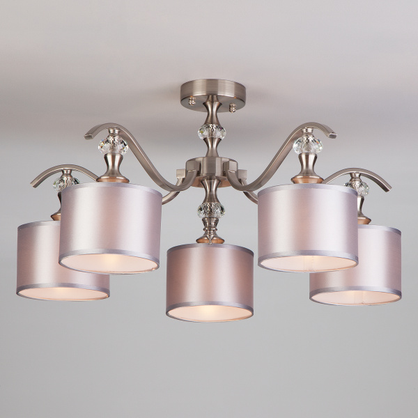 Eurosvet Потолочная люстра 60070/5 сатин-никель 00000082911