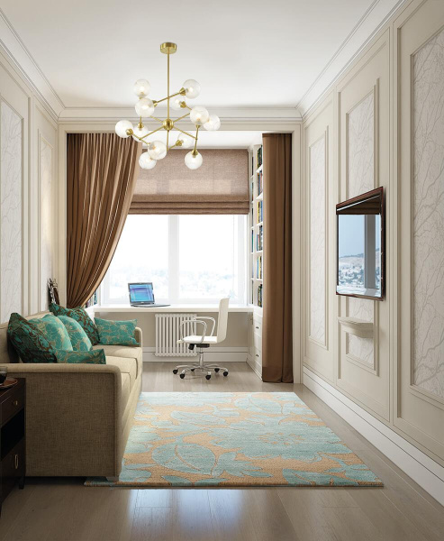 Купить Lumion 3752/12C LN19 048 матовое золото Люстра на штанге E14 12*40W 220V EVERLY