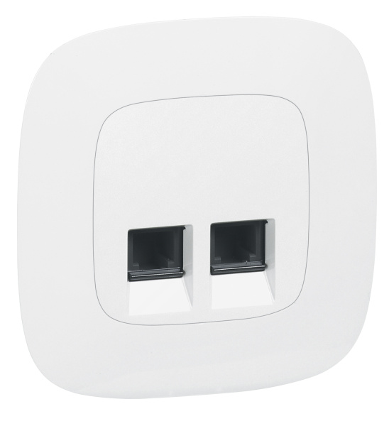 Купить Legrand Valena Мех IN'MATIC Розетка ТЛФ 2-ая (RJ11) 753039