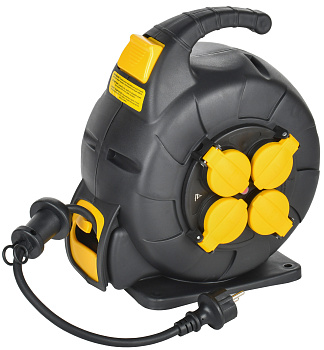 IEK TWIST Катушка УК10 2P+PE/10м 3х1,5мм2 КГ автосм. IP44