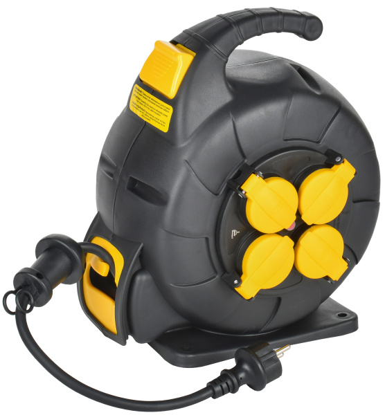 IEK TWIST Катушка УК10 2P+PE/10м 3х1,5мм2 КГ автосм. IP44