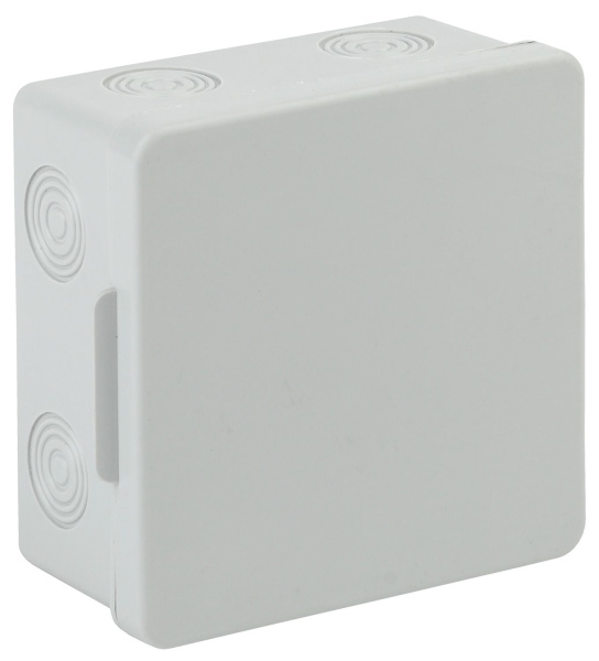 ЭРА KOR-100-100-50-8 Коробка распаячная открытой установки КОР 100х100х50мм без гермовводов 8 вх. IP54