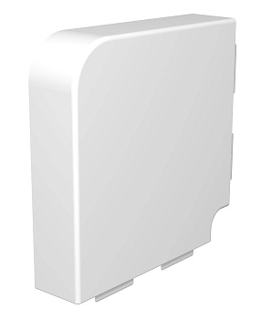 OBO Bettermann Угол плоский кабель-канала WDK 60x230 мм, ПВХ, белый 6192998