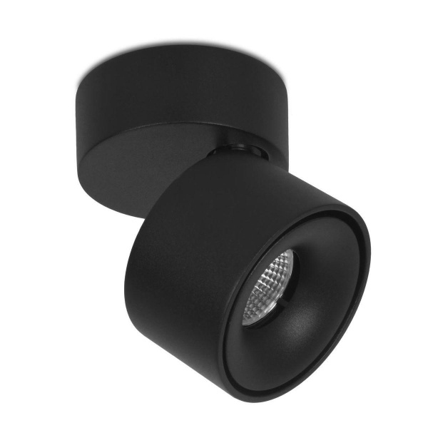 Ambrella Накладной поворотный светодиодный светильник TN269 SBK черный песок LED 4200K 7W D75*83