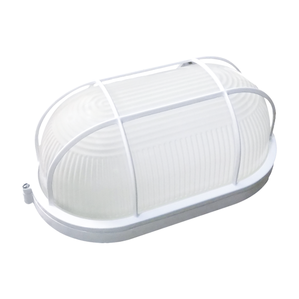 Купить Gauss Светильник НБП IP54 212*105*85 овал с решеткой под лампу Е27 max 60W, 1/12 926602216