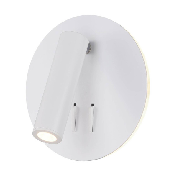 Maytoni Ceiling & Wall ios 176 Белый Бра LED 150-200Lm + LED 80-110LM 6W + 3W C176-WL-01-6W-W
