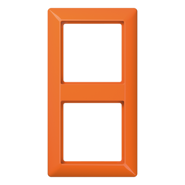 JUNG AS 500 Оранжевая Рамка 2-ая ударопрочная AS582BFO