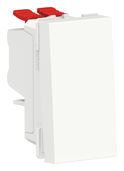 Купить SE Unica Modular Бел Переключатель 1-клавишный, перекрестный, сх. 7, 10 AX, 250В NU310518