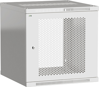 IEK ITK Шкаф LINEA WE 6U 600х600мм дверь перфорированная серый LWE3-06U66-PF