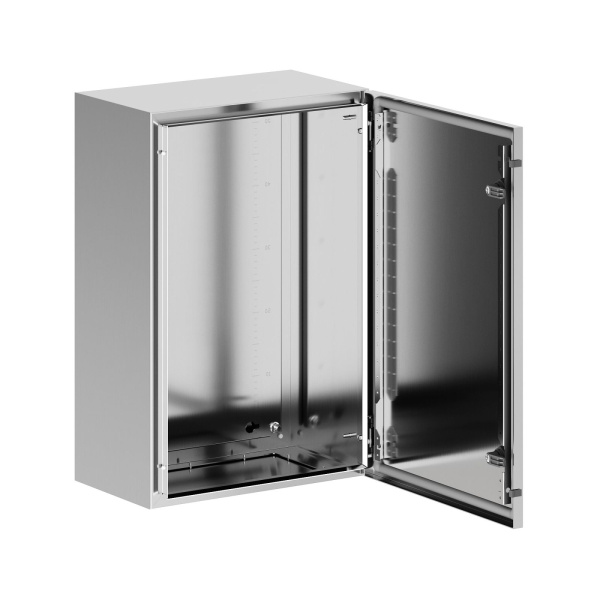 Купить DKC Корпус навесной STH с М/П из нержавеющей cтали AISI304 ВхШхГ 600x400x250 мм, с фланцем