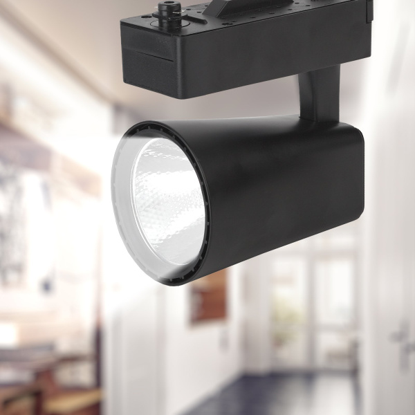 ЭРА TR4 - 30 BK Черный Трековый Светильник 30Вт COB Б0032167