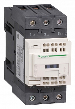 SE Contactors D Контактор 3P Everlink AC3 440В 50A пружинный зажим, катушка управления 24В DC LC1D50A3BD