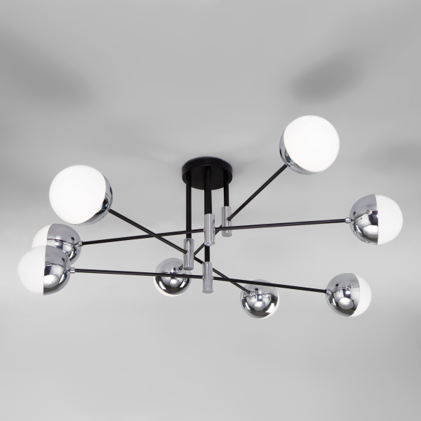 Купить Eurosvet Потолочная люстра в стиле лофт 70129/8 хром a057082