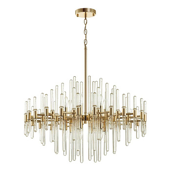 Odeon Light 4988/12 HALL ODL22 387 золотой/стекло Люстра E14 12*40W STIKA