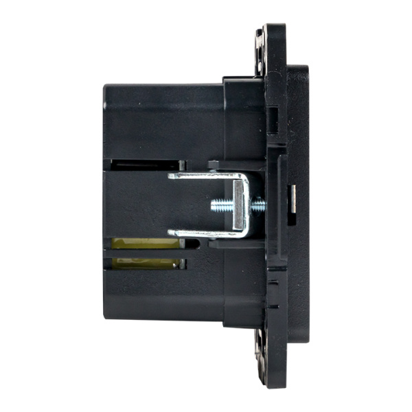 Купить EKF PROxima Стокгольм Черный Розетка с 2USB type A+C