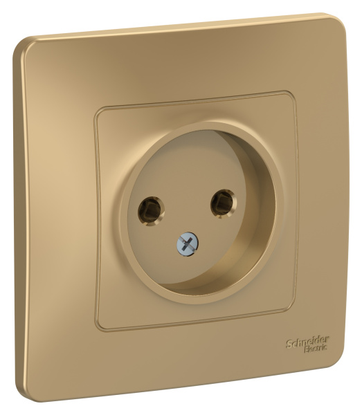 Купить Systeme Electric Blanca внутр Титан Розетка б/з без шторок 16А, 250В