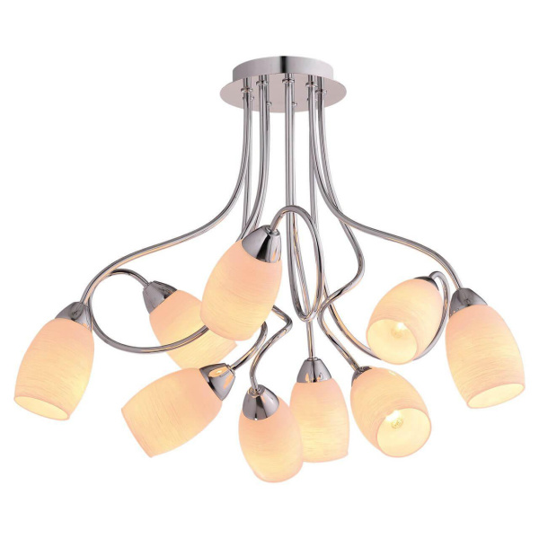 Lussole Комплект GRLSP-8182 (Светильник LSP-8182, Лампа светодиодная E14 9 шт.)