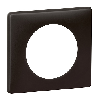 Legrand Celiane2 Перкаль черная Рамка 1-я (2 мод) 066741