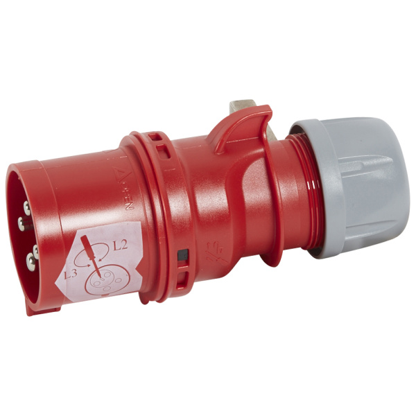 Legrand Вилка с пер.фаз 32А 3К+З 380В IP44 058140