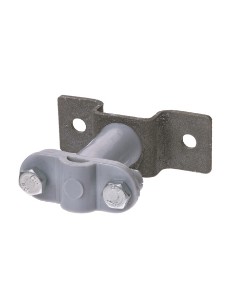 TDM Держатель для гориз. и верт. поверхностей полим-й 2-х болтовой высота 55 мм, для прута Ø6-10 мм SQ2402-3262