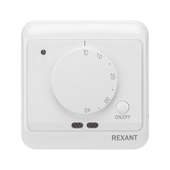 Терморегулятор механический с датчиком температуры пола и воздуха (R72XT) Rexant 51-0580