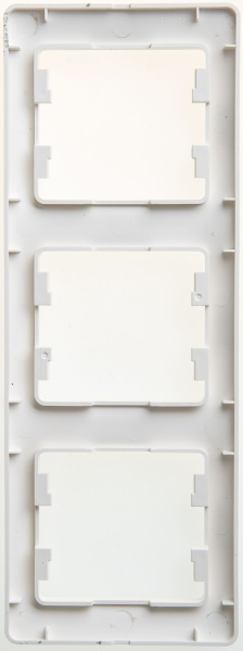 Купить Systeme Electric Glossa Перламутр Рамка 3-ая, вертикальная