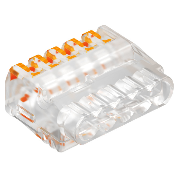 OBO Bettermann Клемма универсальная с зажимом 5x2,5 мм2 (упаковка 4 шт.,), (222-415) 2054534