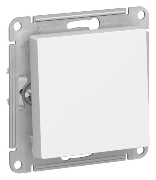 Systeme Electric AtlasDesign Белый Выключатель 1-клавишный 2-полюсный, 10А, механизм