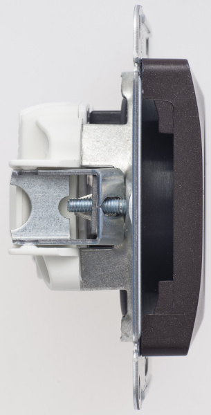 Купить Systeme Electric Glossa Шоколад Розетка б/з, 16А