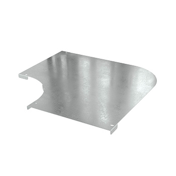 DKC Крышка на угол CPO 90 горизонтальный 90° 35х500, в комплекте с крепежными элементами и соединительными пластинами, необходимыми длямонтажа