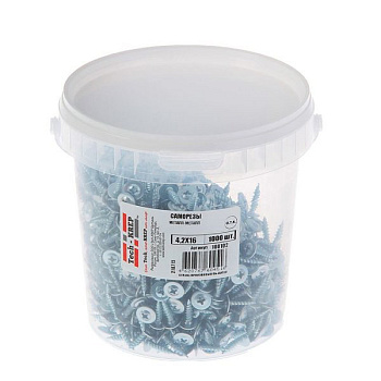 Tech-Krep Саморез ШСММ 4,2х16 (1000 шт) - ведро 100102