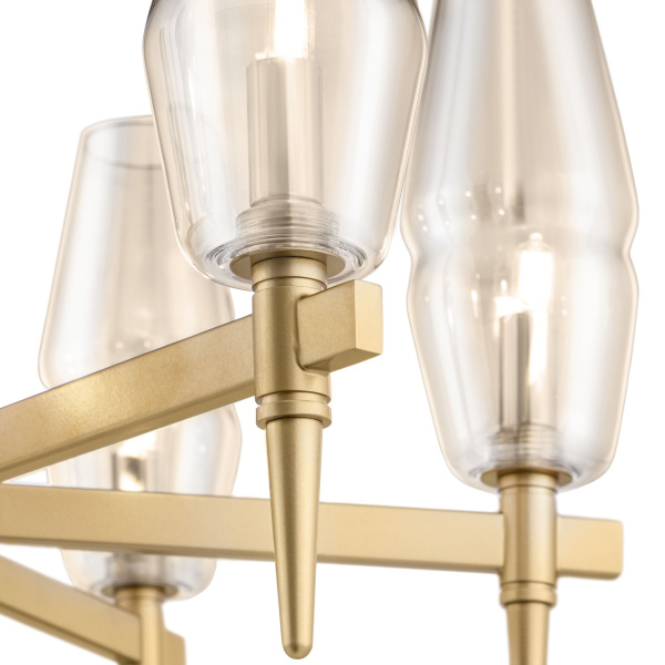 Купить Maytoni House Lita Матовое Золото Люстра G9 28W H002PL-06G