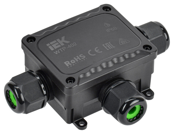 IEK Коробка распред. герметичная WTP-402 3 ввода IP68