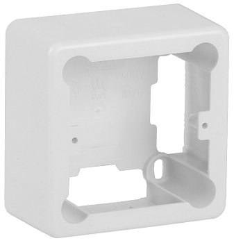 IEK ELECOR Коробка универсал. КМКУ 85х85х42мм неразб. белая