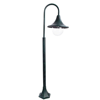 Arte Lamp Malaga Медь/Прозрачный Светильник уличный наземный 1x75W E27 A1086PA-1BG