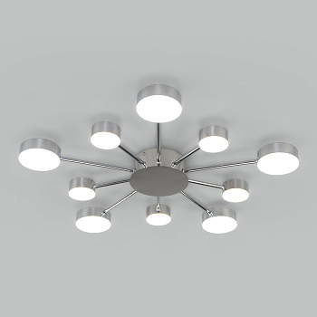 Eurosvet 90242/10 Светильник потолочный хром a053444