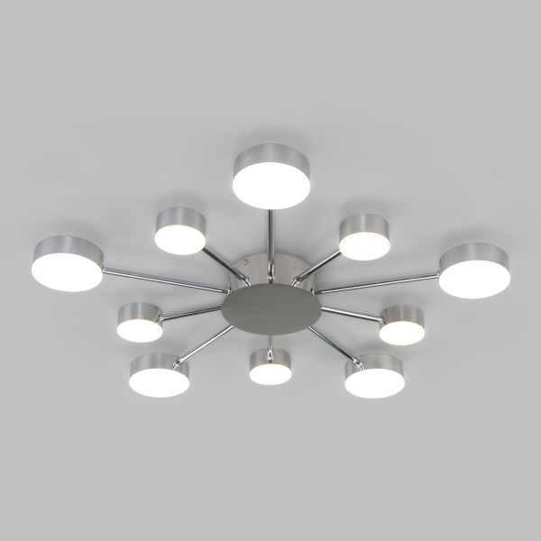 Eurosvet 90242/10 Светильник потолочный хром a053444