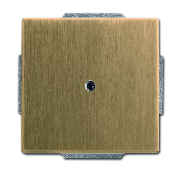 ABB BJE Династия Античная латунь Заглушка с суппортом 2CKA001710A4080