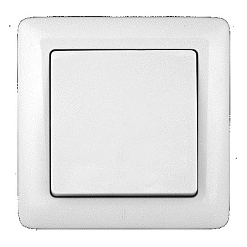 Systeme Electric Wessen ХИТ внутр Бел Выключатель 1-клавишный 6А, 250В