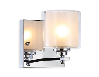 Ambrella Настенный светильник TR4428 CH/CL/FR хром/прозрачный/белый матовый E27 max 40W 197*140*230